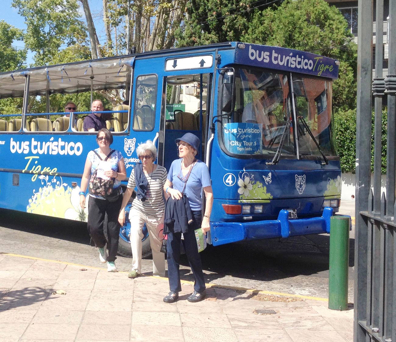 recorrido bus turistico tigre