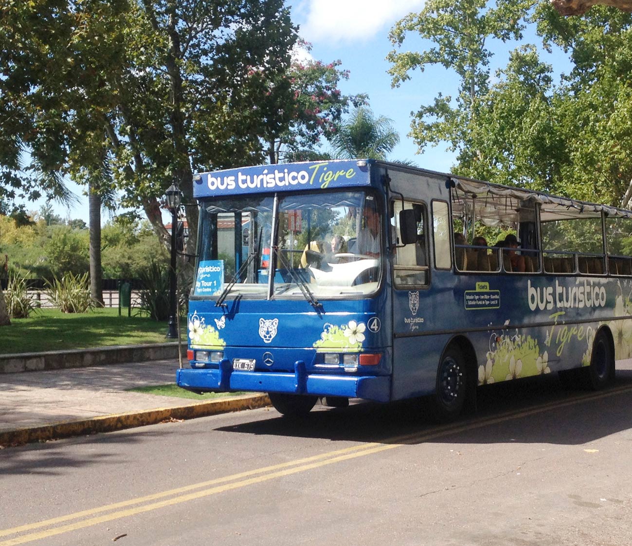 recorrido bus turistico tigre